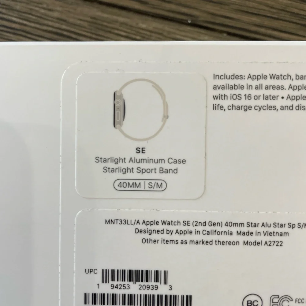Apple Watch 2nd Gen SE